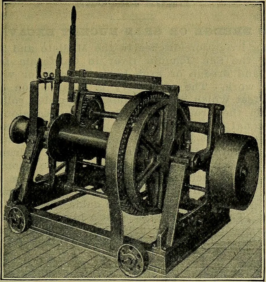 An illustration from Handbook of construction plant, its cost and efficiency, 1914, leaf 306