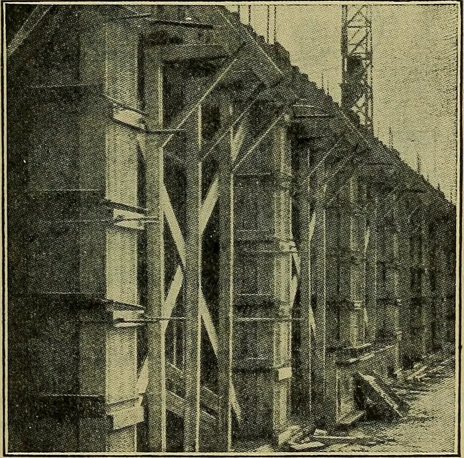 An illustration from Handbook of construction plant, its cost and efficiency, 1914, leaf 334