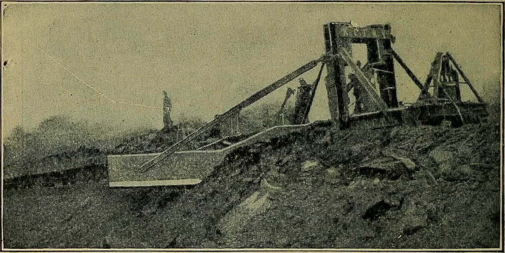 An illustration from Handbook of construction plant, its cost and efficiency, 1914, leaf 349