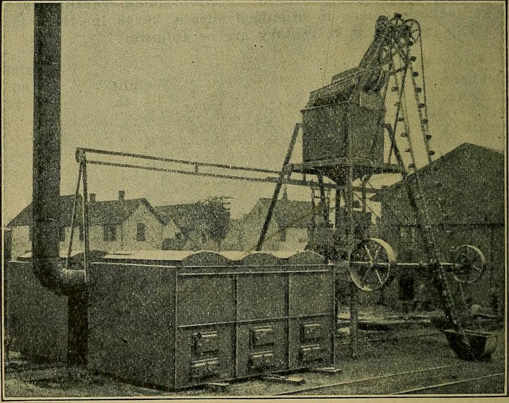 An illustration from Handbook of construction plant, its cost and efficiency, 1914, leaf 35