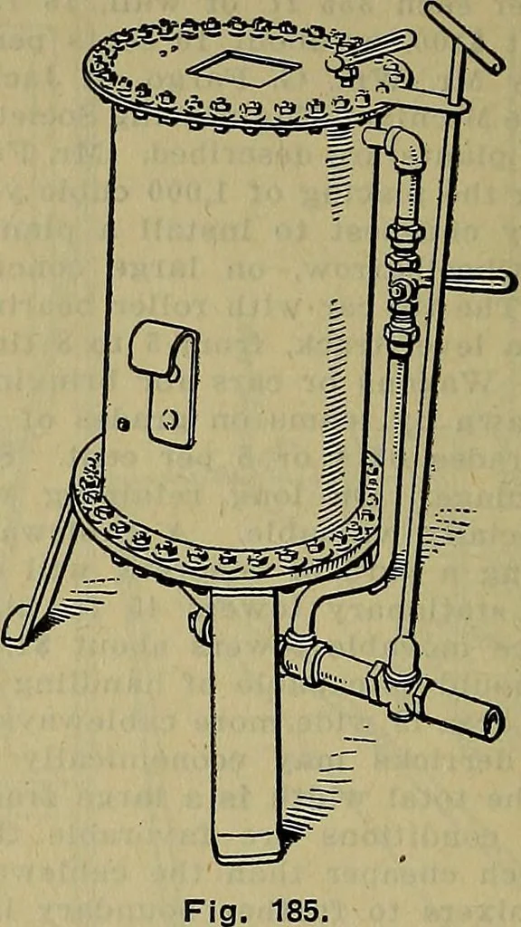 An illustration from Handbook of construction plant, its cost and efficiency, 1914, leaf 435