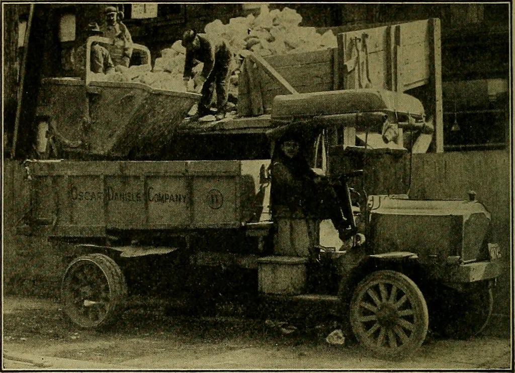 An illustration from Handbook of construction plant, its cost and efficiency, 1914, leaf 47