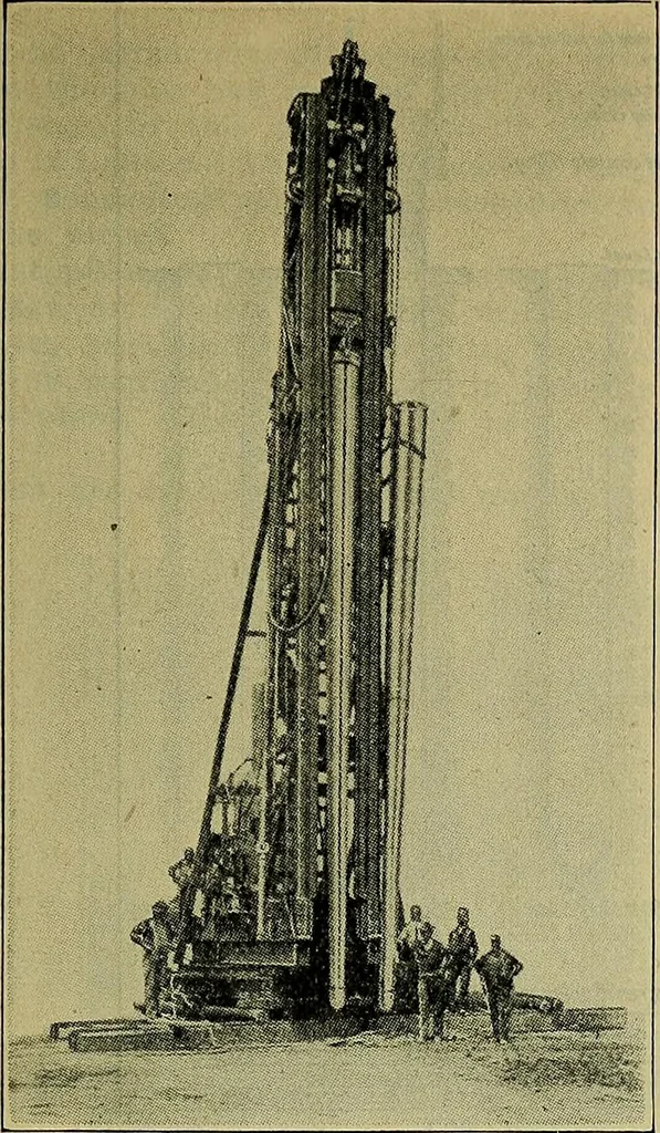 An illustration from Handbook of construction plant, its cost and efficiency, 1914, leaf 480