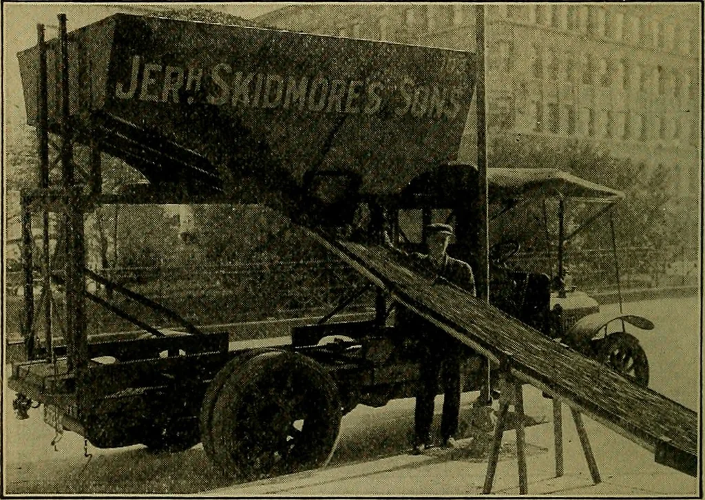 An illustration from Handbook of construction plant, its cost and efficiency, 1914, leaf 49