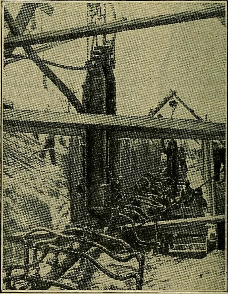 An illustration from Handbook of construction plant, its cost and efficiency, 1914, leaf 523