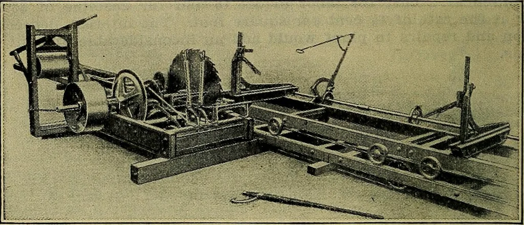 An illustration from Handbook of construction plant, its cost and efficiency, 1914, leaf 577