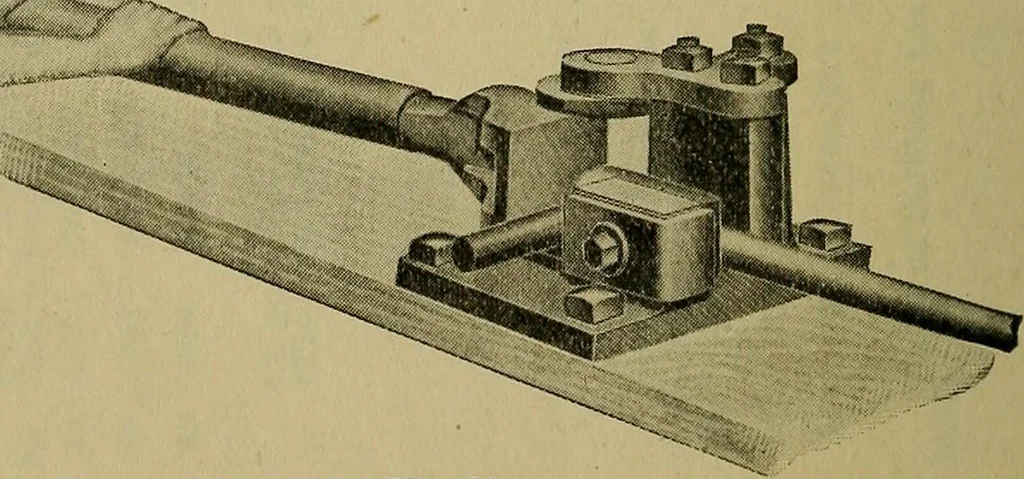 An illustration from Handbook of construction plant, its cost and efficiency, 1914, leaf 79