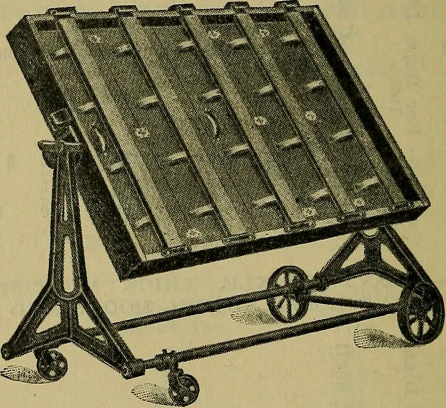 An illustration from Handbook of construction plant, its cost and efficiency, 1914, leaf 93