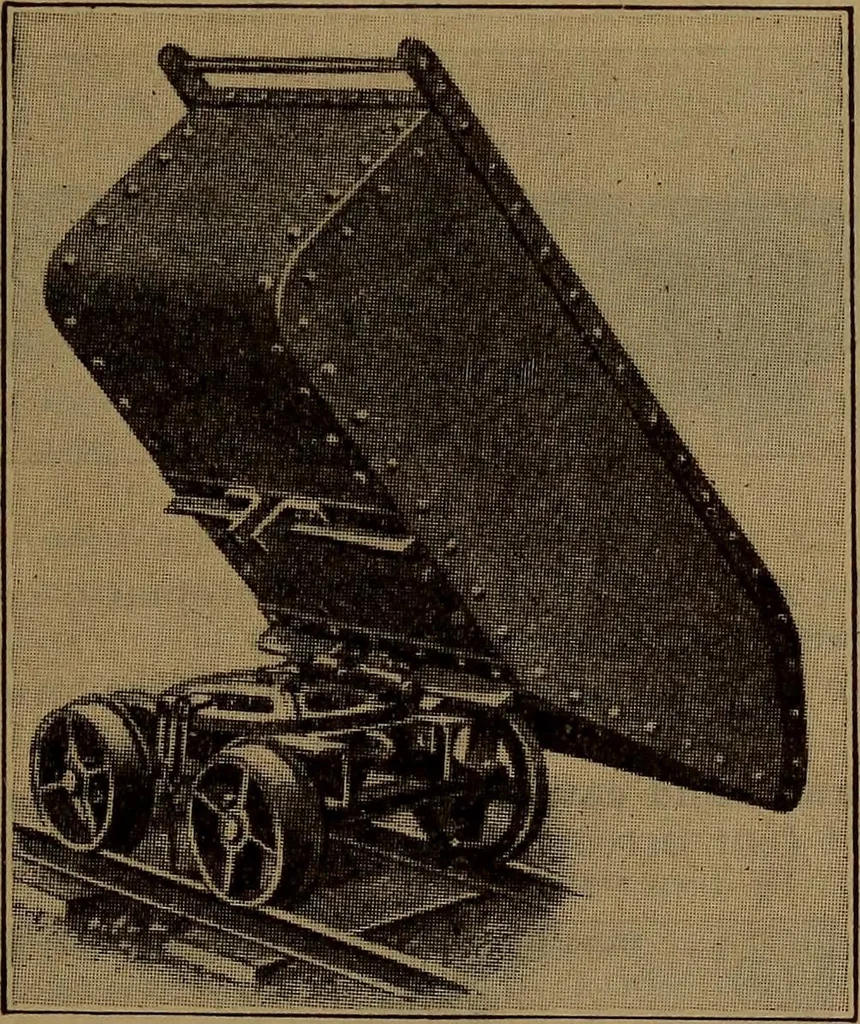 An illustration from Handbook of construction plant, its cost and efficiency, 1918, leaf 121
