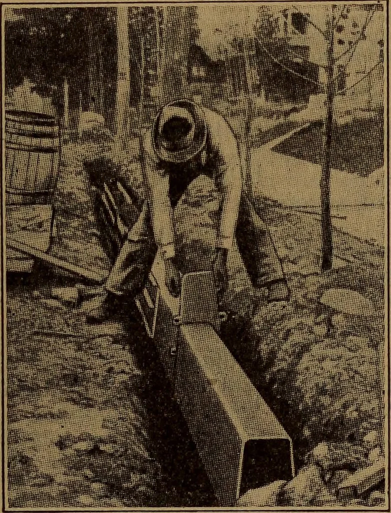 An illustration from Handbook of construction plant, its cost and efficiency, 1918, leaf 129