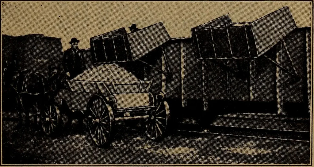 An illustration from Handbook of construction plant, its cost and efficiency, 1918, leaf 137