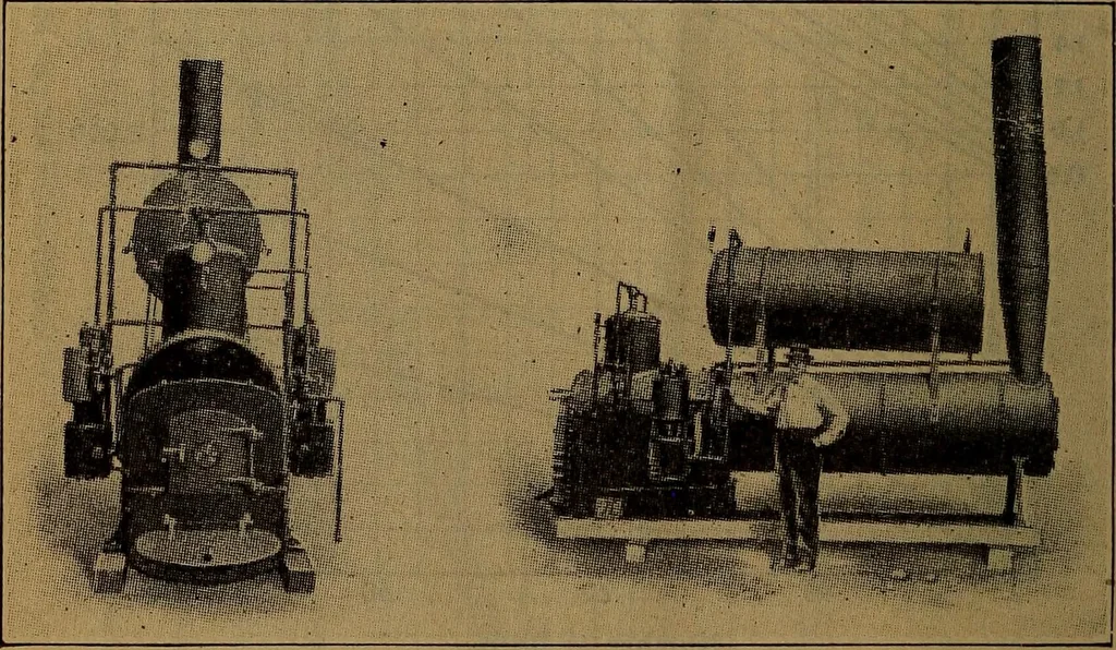 An illustration from Handbook of construction plant, its cost and efficiency, 1918, leaf 14