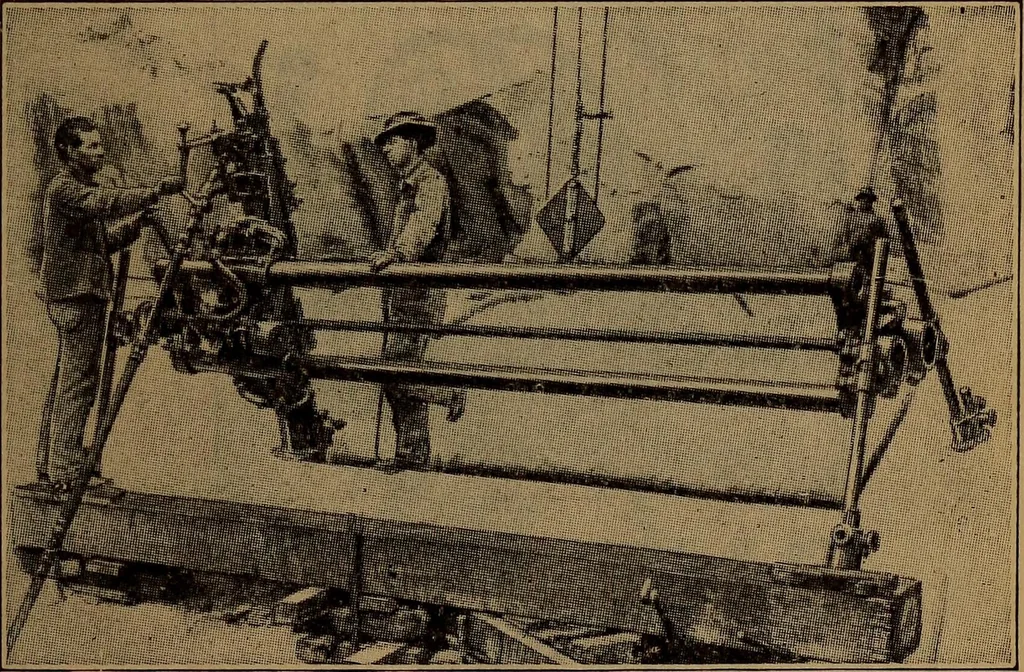 An illustration from Handbook of construction plant, its cost and efficiency, 1918, leaf 271