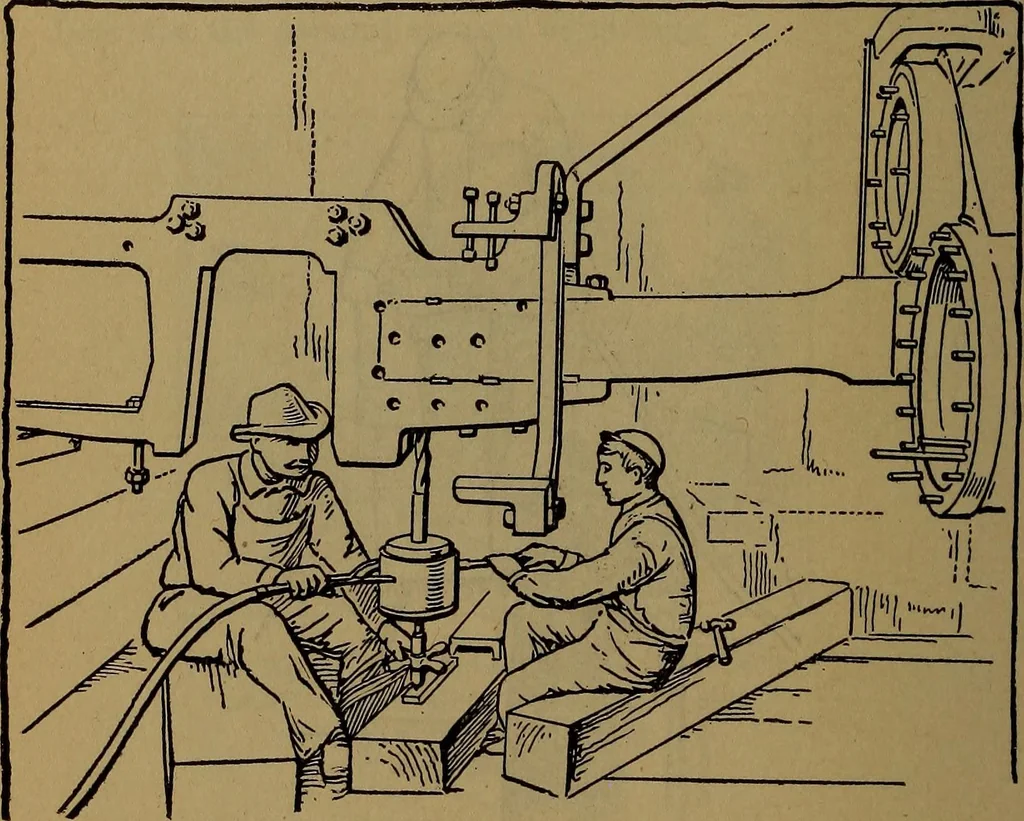 An illustration from Handbook of construction plant, its cost and efficiency, 1918, leaf 274
