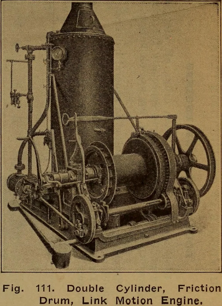 An illustration from Handbook of construction plant, its cost and efficiency, 1918, leaf 301