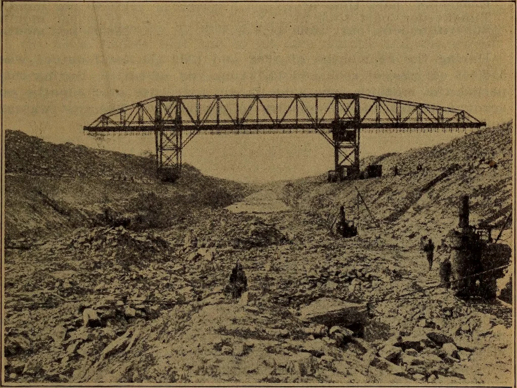 An illustration from Handbook of construction plant, its cost and efficiency, 1918, leaf 307