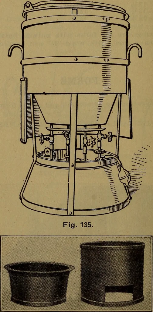 An illustration from Handbook of construction plant, its cost and efficiency, 1918, leaf 334