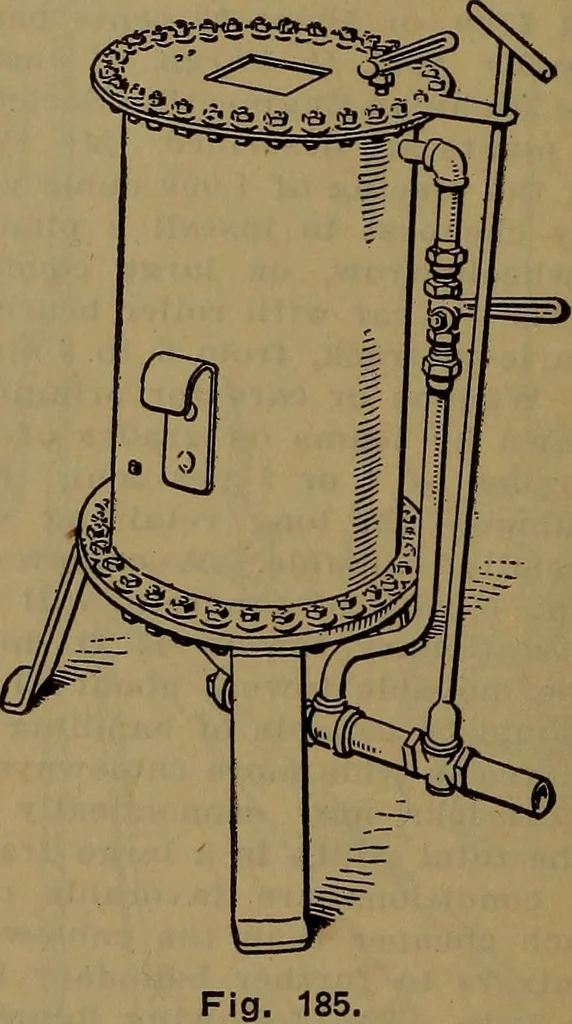 An illustration from Handbook of construction plant, its cost and efficiency, 1918, leaf 434
