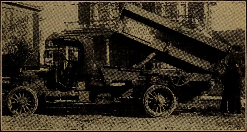 An illustration from Handbook of construction plant, its cost and efficiency, 1918, leaf 45