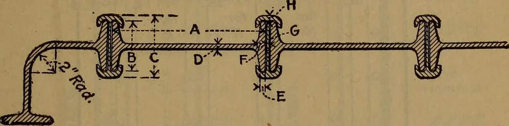 An illustration from Handbook of construction plant, its cost and efficiency, 1918, leaf 471