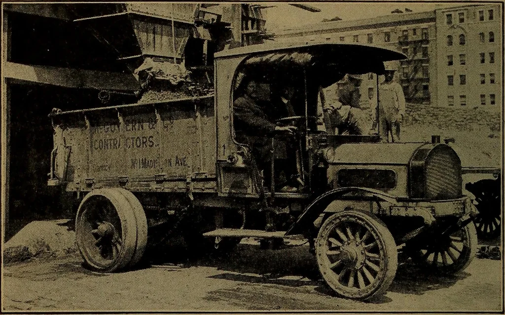 An illustration from Handbook of construction plant, its cost and efficiency, 1918, leaf 48