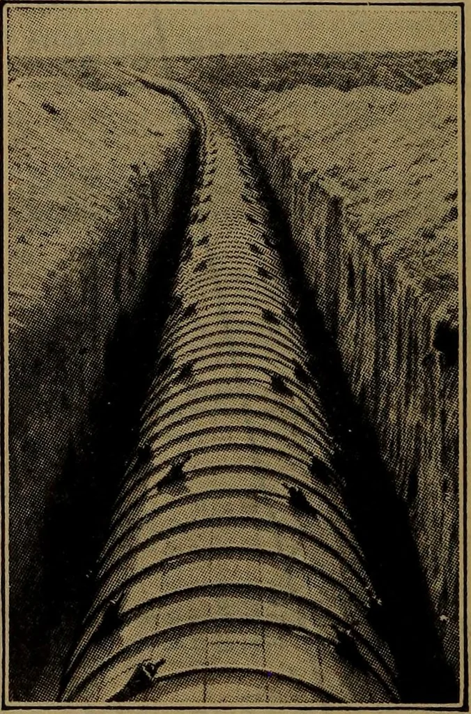 An illustration from Handbook of construction plant, its cost and efficiency, 1918, leaf 492