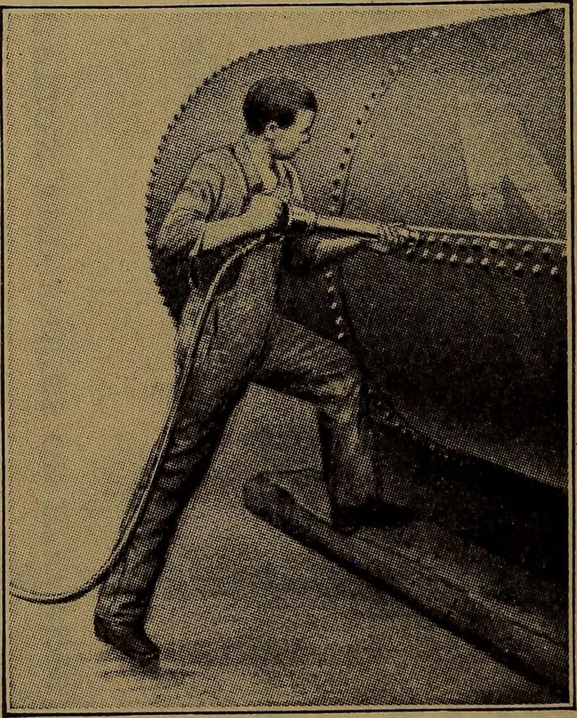 An illustration from Handbook of construction plant, its cost and efficiency, 1918, leaf 540