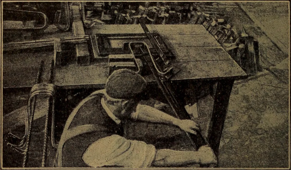 An illustration from Handbook of construction plant, its cost and efficiency, 1918, leaf 80