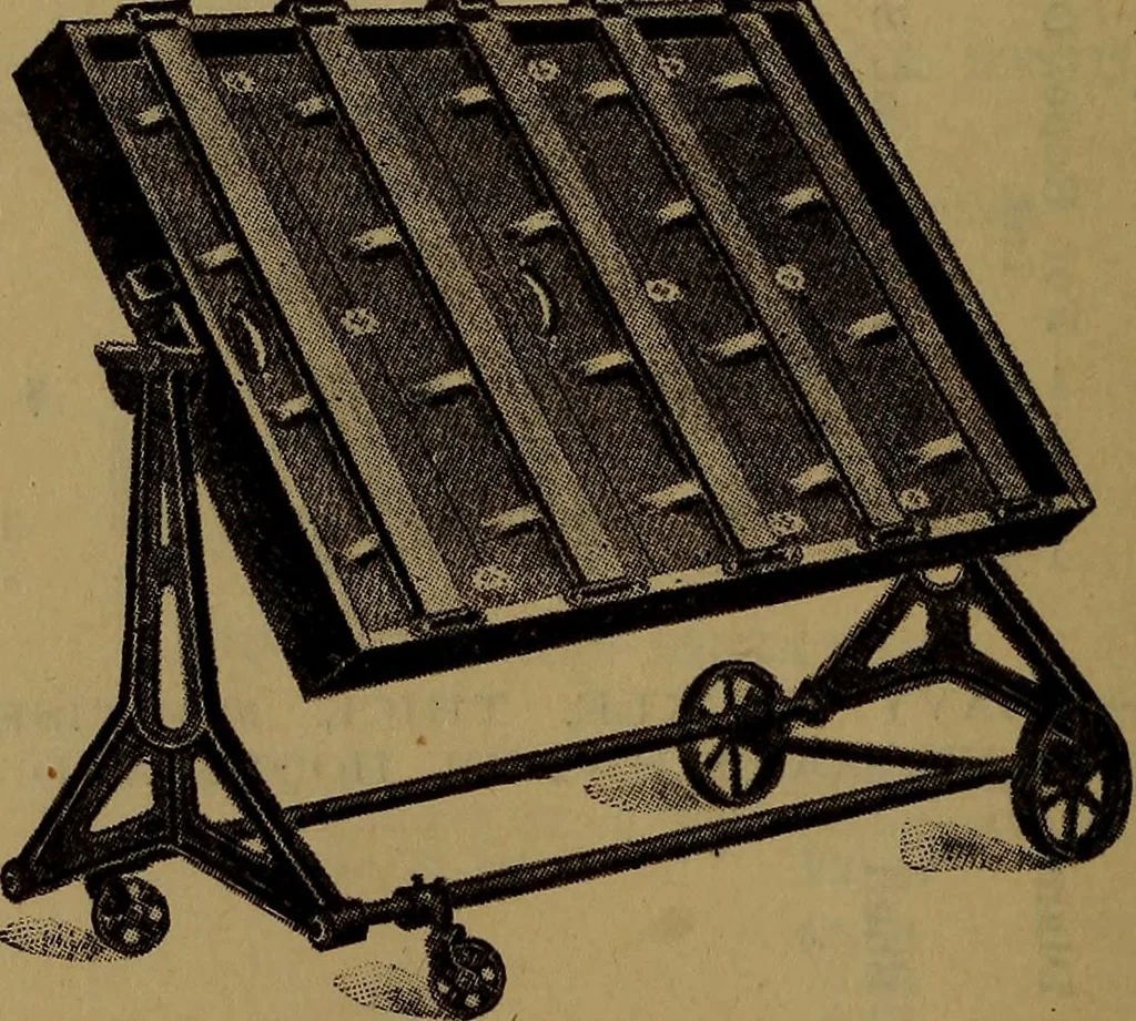 An illustration from Handbook of construction plant, its cost and efficiency, 1918, leaf 92