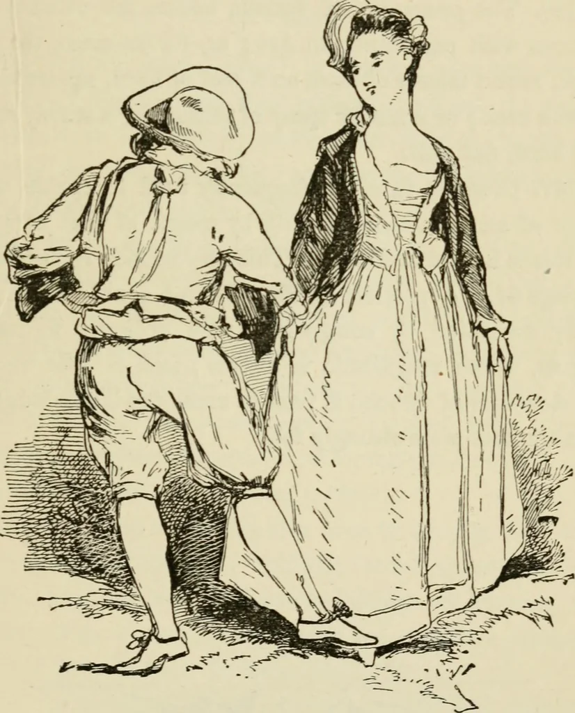 An illustration from Handbook of drawing, 1880, leaf 108