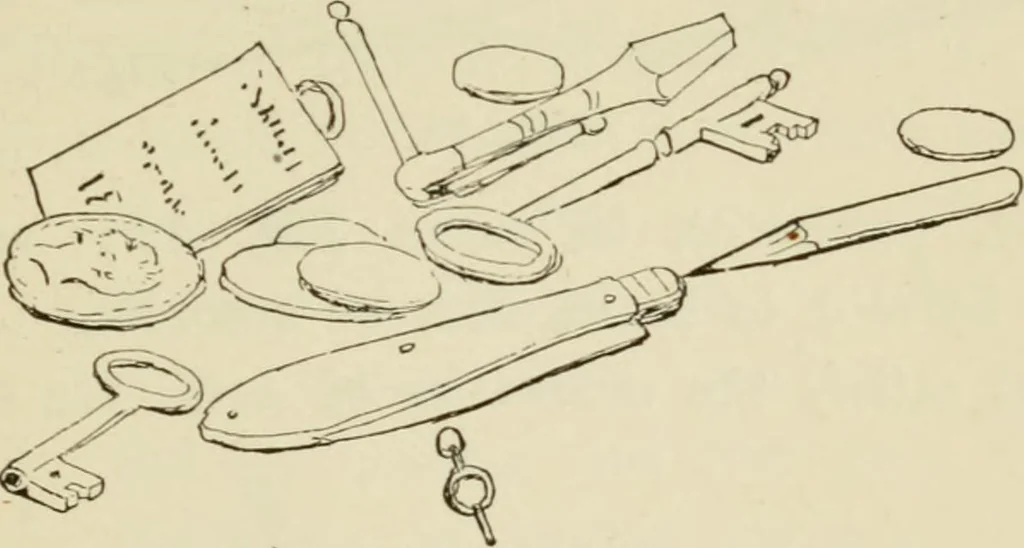 An illustration from Handbook of drawing, 1880, leaf 150