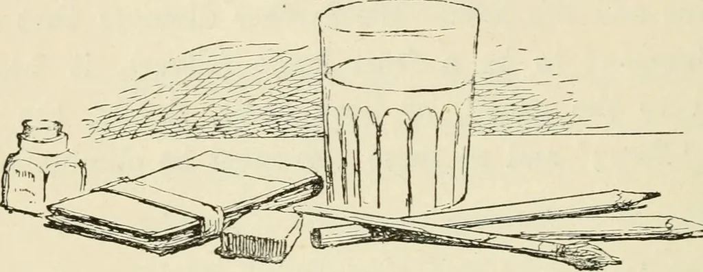 An illustration from Handbook of drawing, 1880, leaf 151