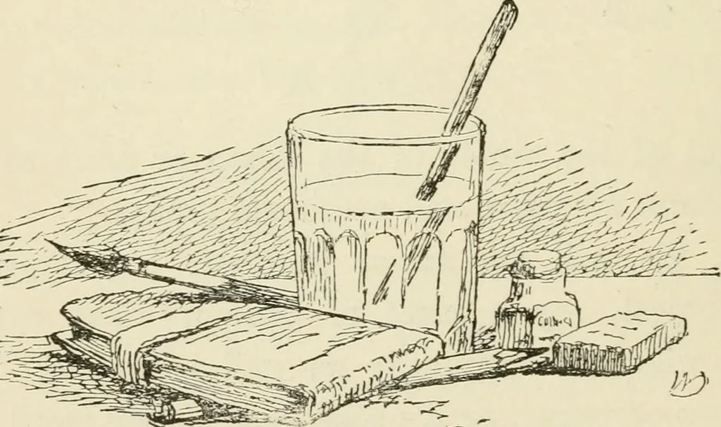 An illustration from Handbook of drawing, 1880, leaf 151