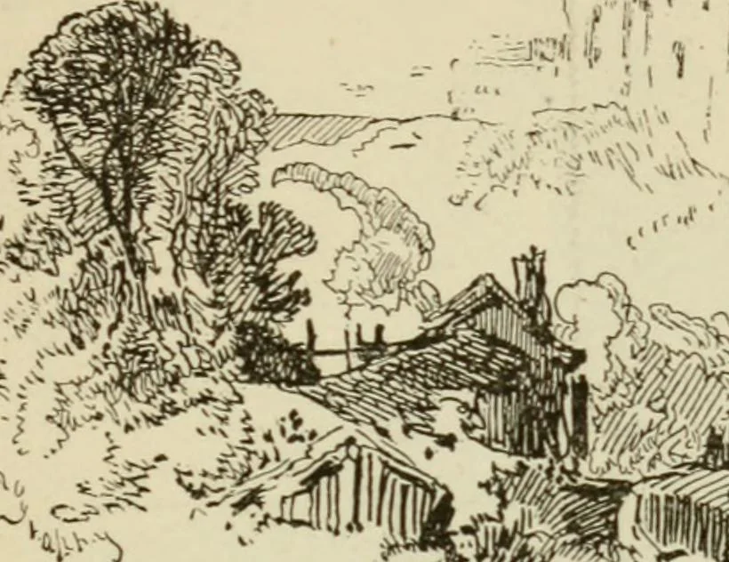 An illustration from Handbook of drawing, 1880, leaf 154