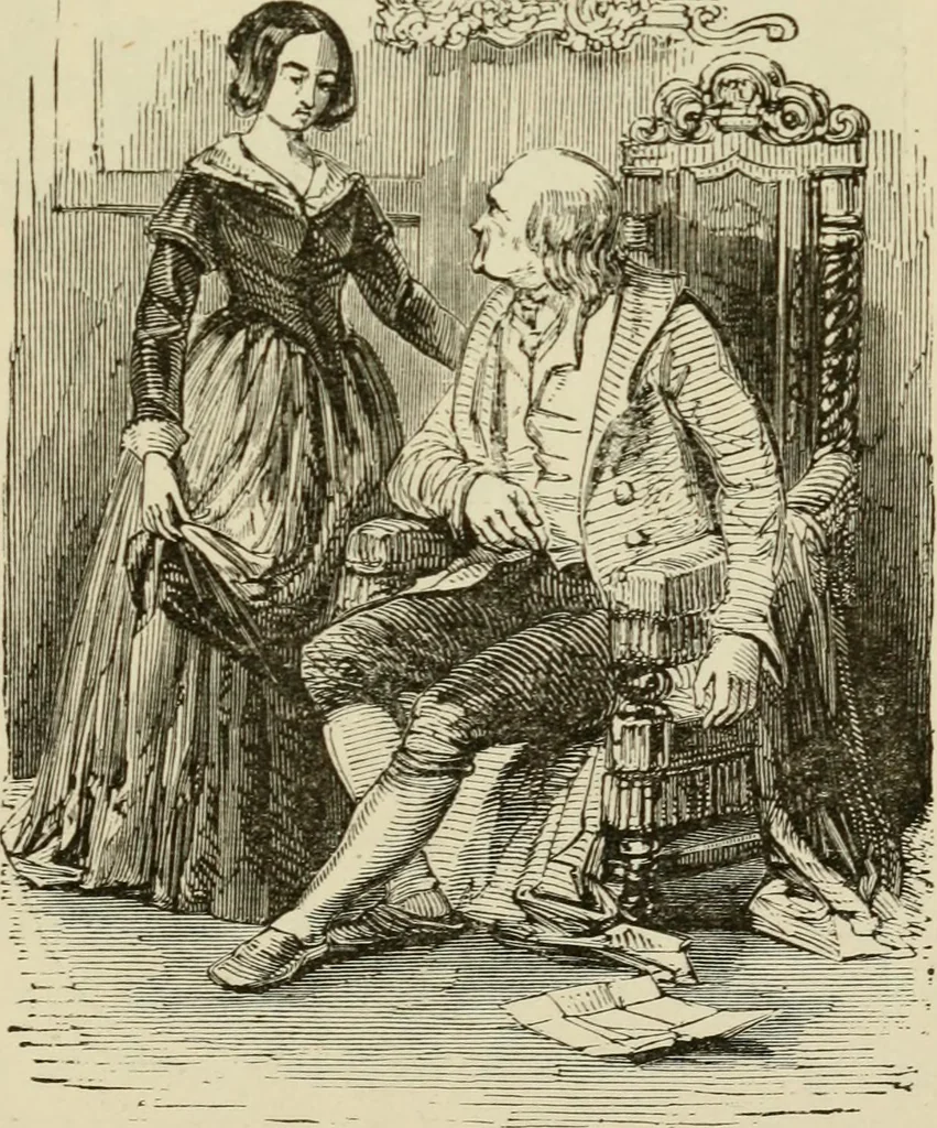 An illustration from Handbook of drawing, 1880, leaf 154