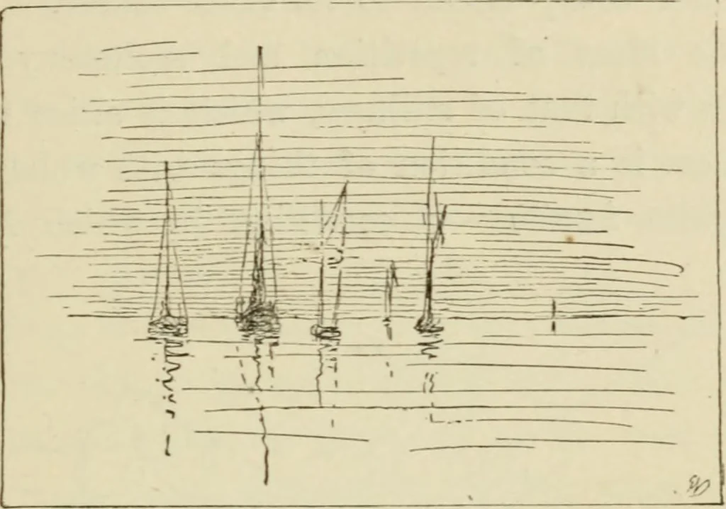 An illustration from Handbook of drawing, 1880, leaf 156