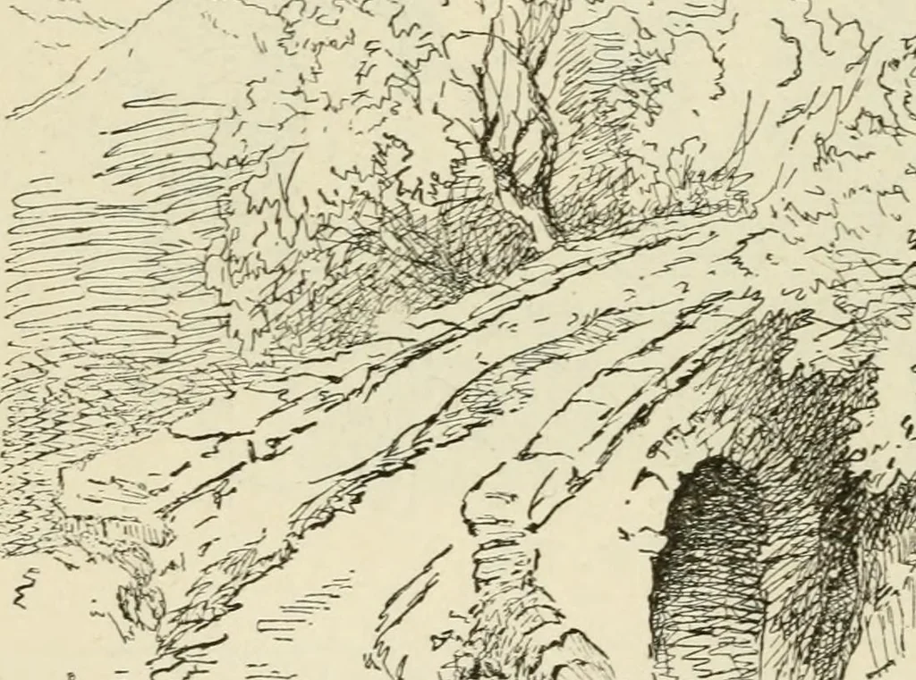 An illustration from Handbook of drawing, 1880, leaf 179