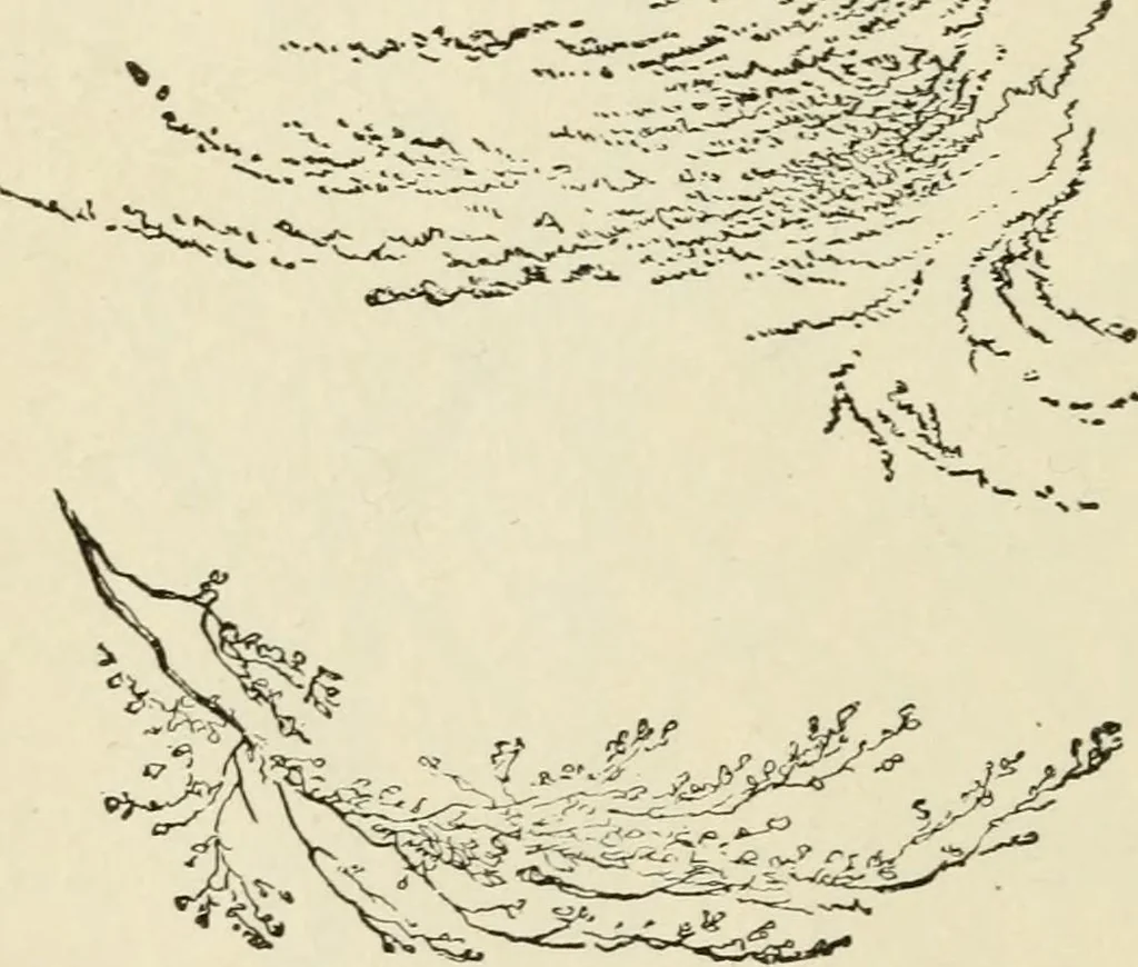 An illustration from Handbook of drawing, 1880, leaf 205