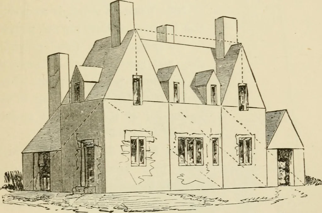 An illustration from Handbook of drawing, 1880, leaf 262