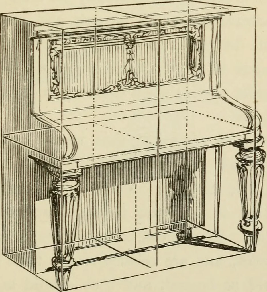 An illustration from Handbook of drawing, 1880, leaf 264