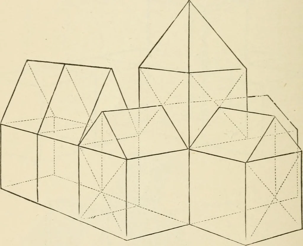 An illustration from Handbook of drawing, 1880, leaf 271