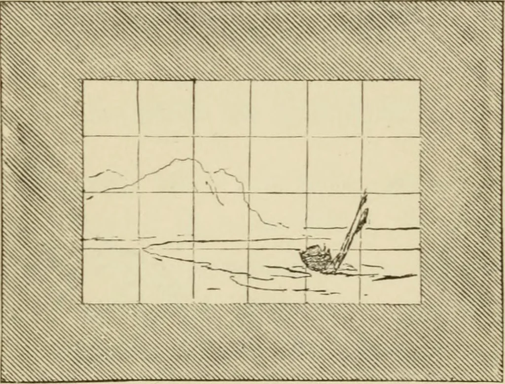 An illustration from Handbook of drawing, 1880, leaf 294