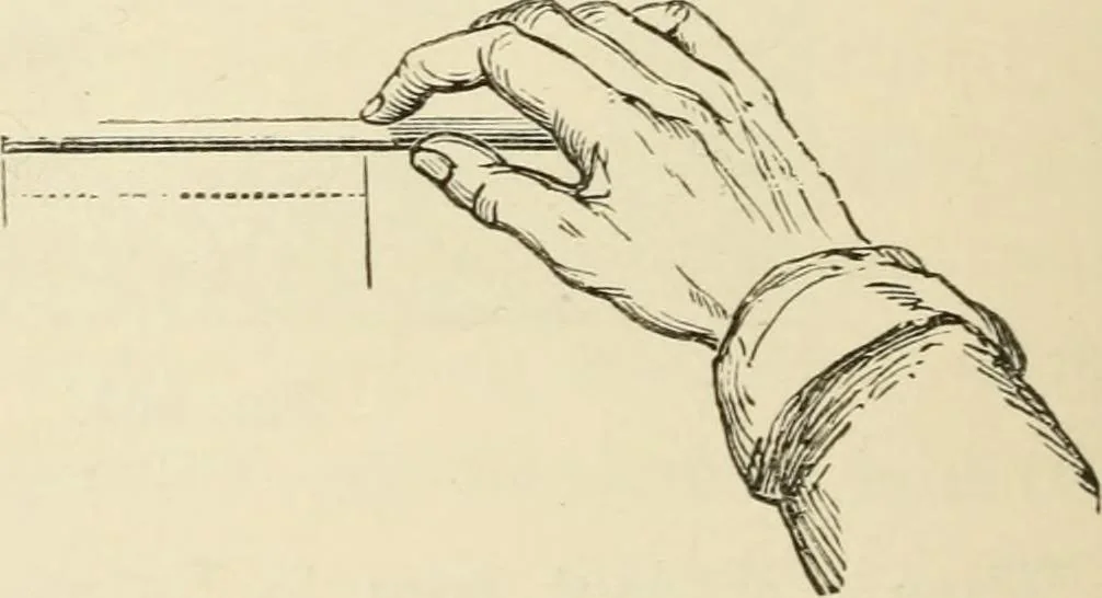 An illustration from Handbook of drawing, 1880, leaf 295