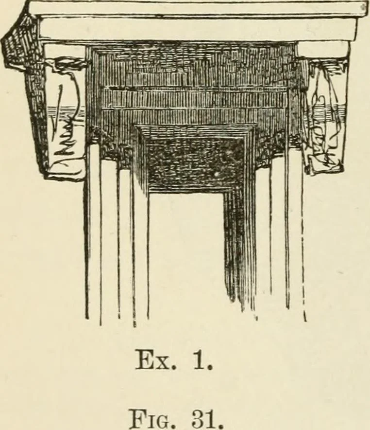 An illustration from Handbook of drawing, 1880, leaf 75