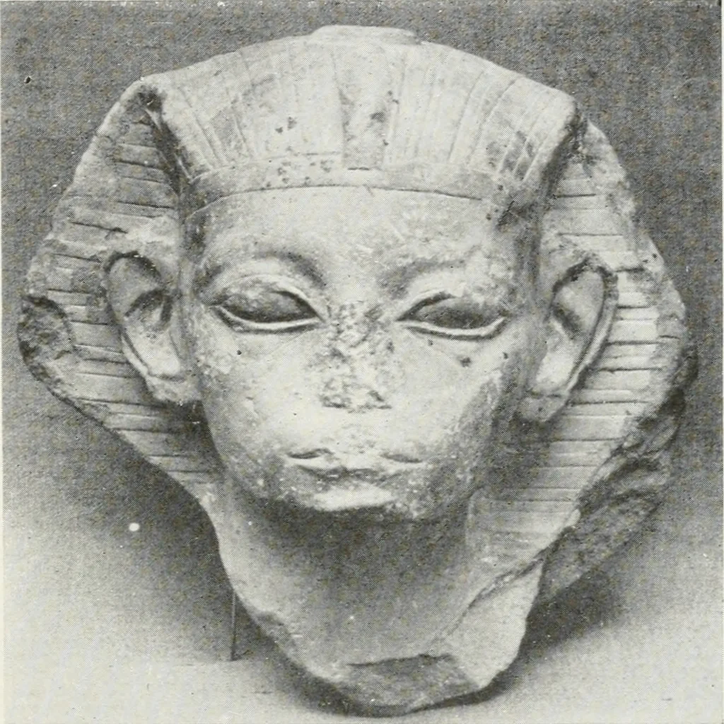 An illustration from A handbook of the Egyptian rooms .., 1918, leaf 104