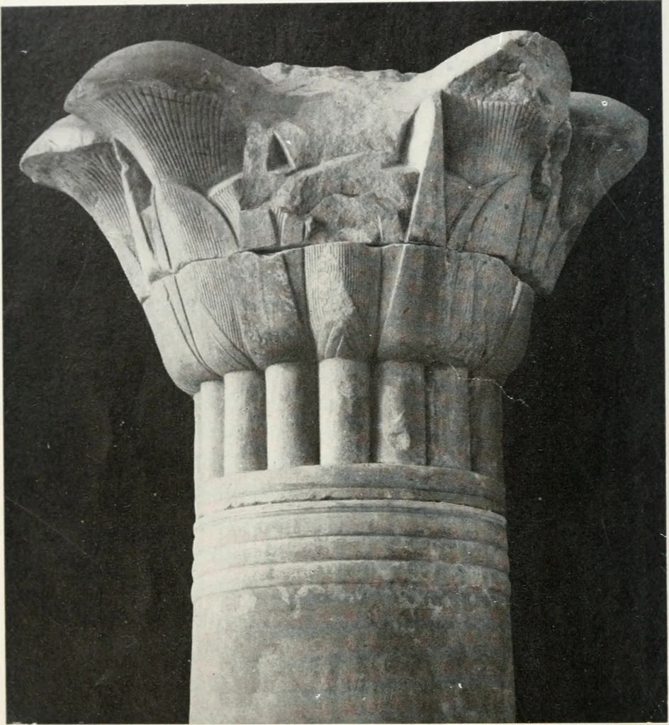 An illustration from A handbook of the Egyptian rooms .., 1918, leaf 11