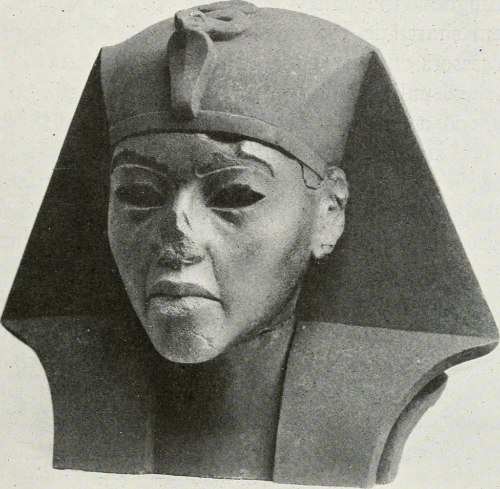 An illustration from A handbook of the Egyptian rooms .., 1918, leaf 116