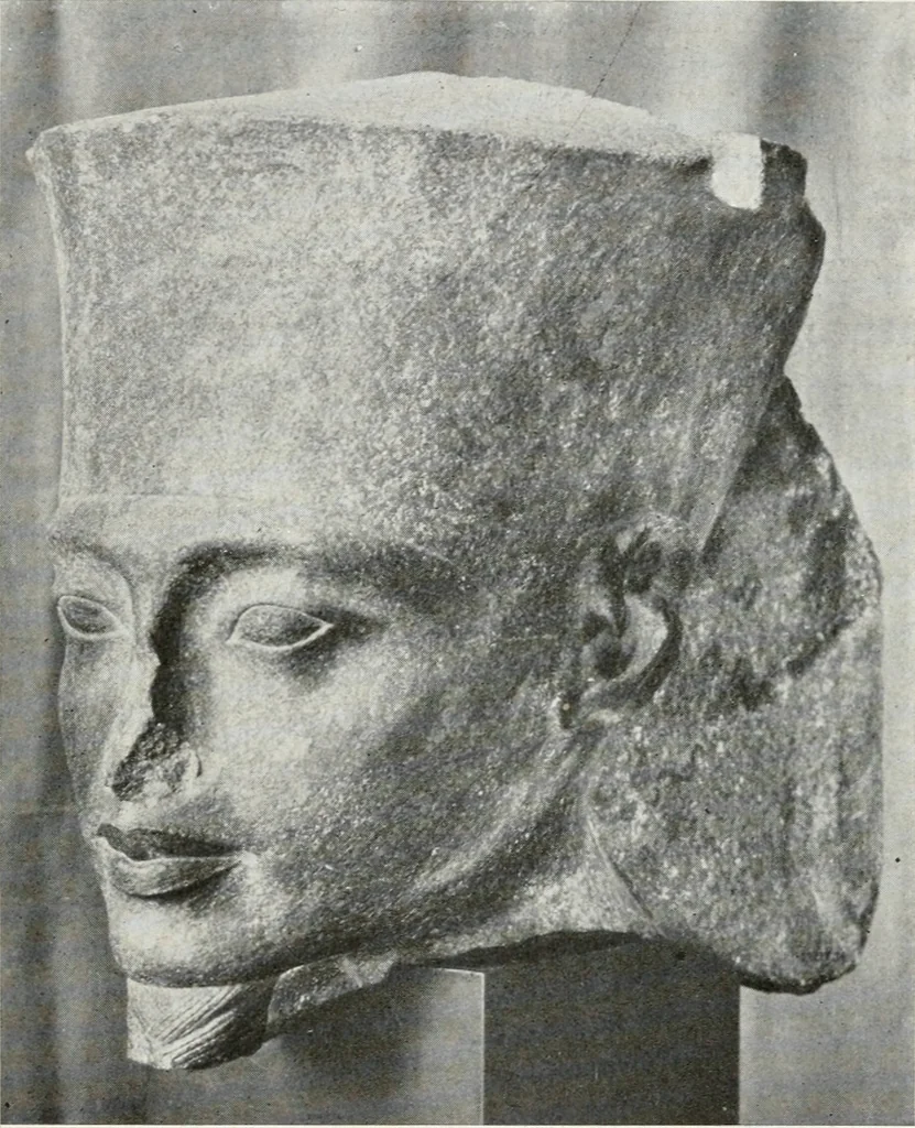 An illustration from A handbook of the Egyptian rooms .., 1918, leaf 132