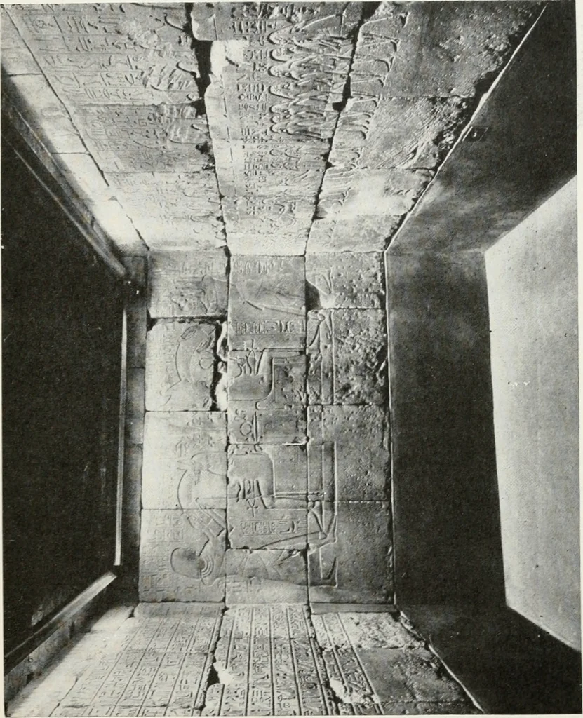 An illustration from A handbook of the Egyptian rooms .., 1918, leaf 138