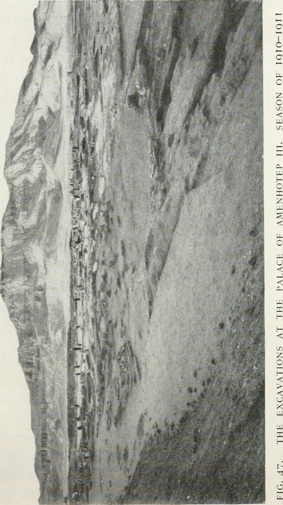 An illustration from A handbook of the Egyptian rooms .., 1918, leaf 140